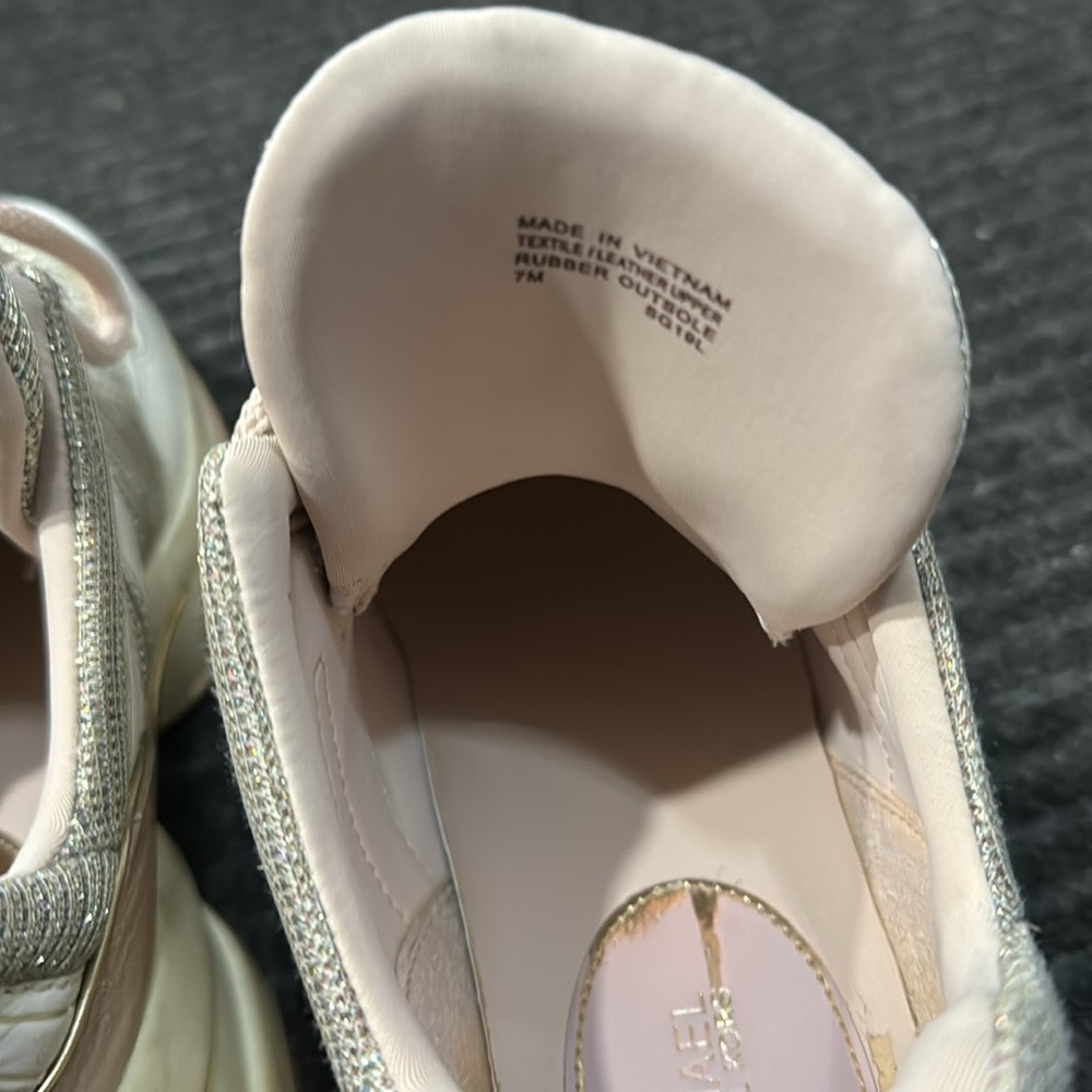 Michael Kors Olympia Platform Sneakers - Picture 5 of 6